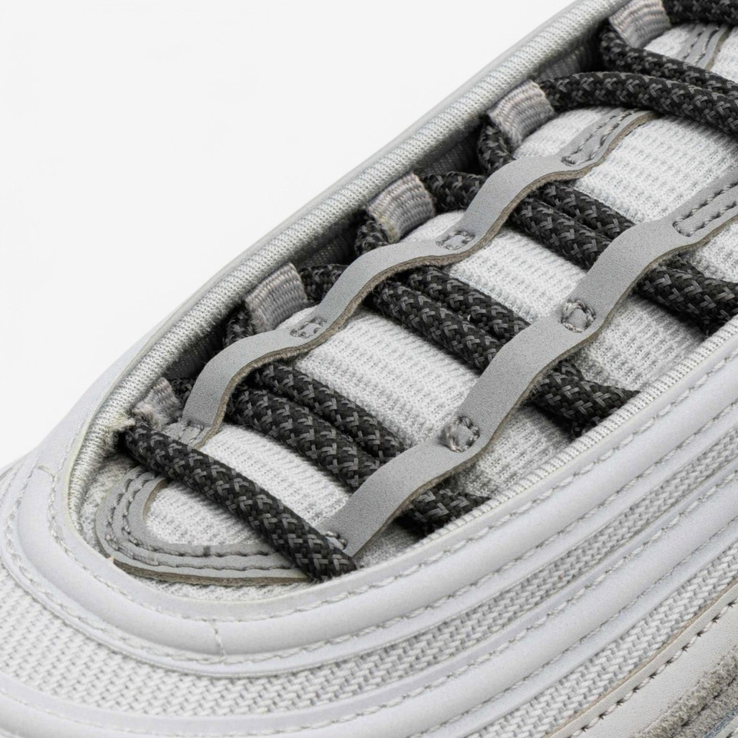 Charcoal Rope Inverse Lace