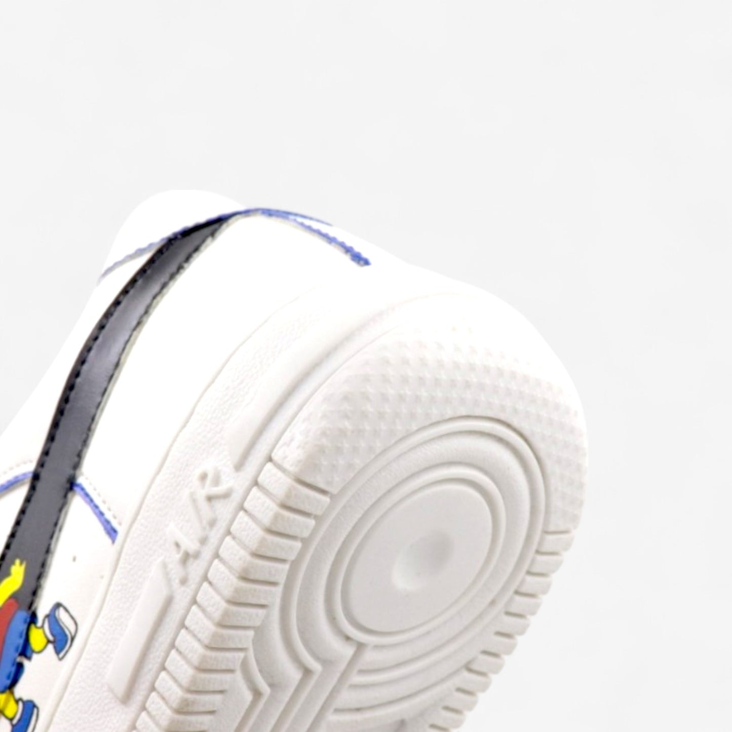 Bart Simpson spray-painting a swoosh