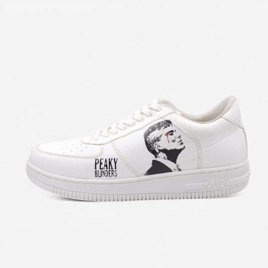 Peaky Blinders Hand-Painted Custom Sneakers – Limited Edition