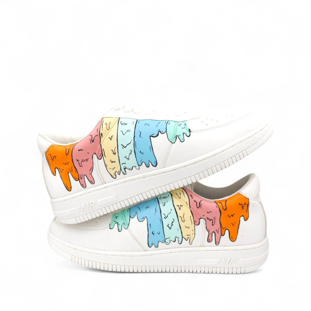 Rainbow Melt Drip Sneaker 🌈🫠