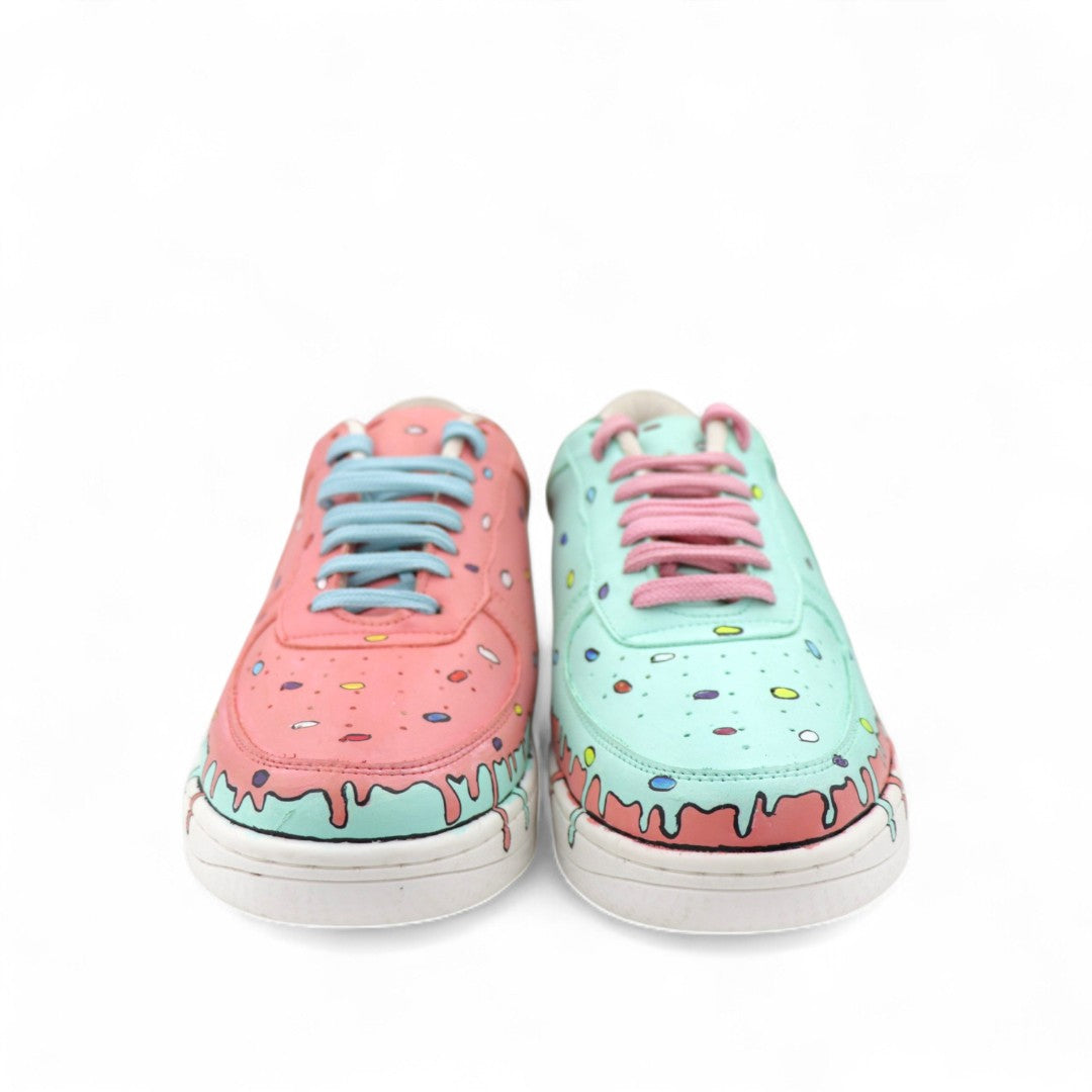 Minty Drip Donut Sneaker 🍩🎨