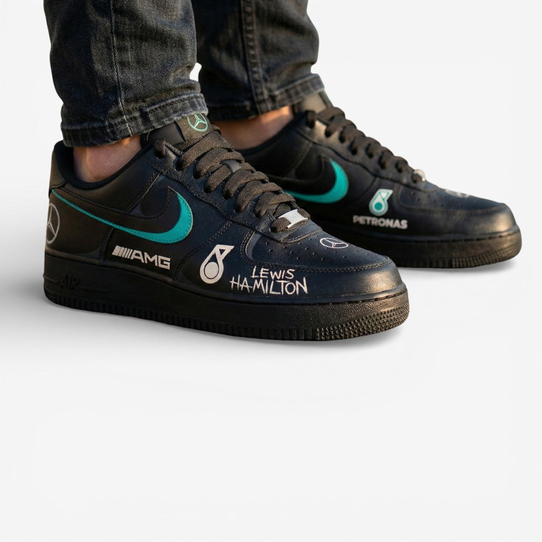 Lewis Hamilton AMG – Motorsport-Inspired Hand-Painted Sneaker