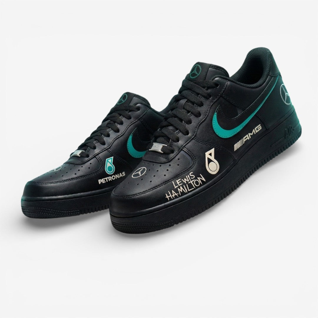 Lewis Hamilton AMG – Motorsport-Inspired Hand-Painted Sneaker