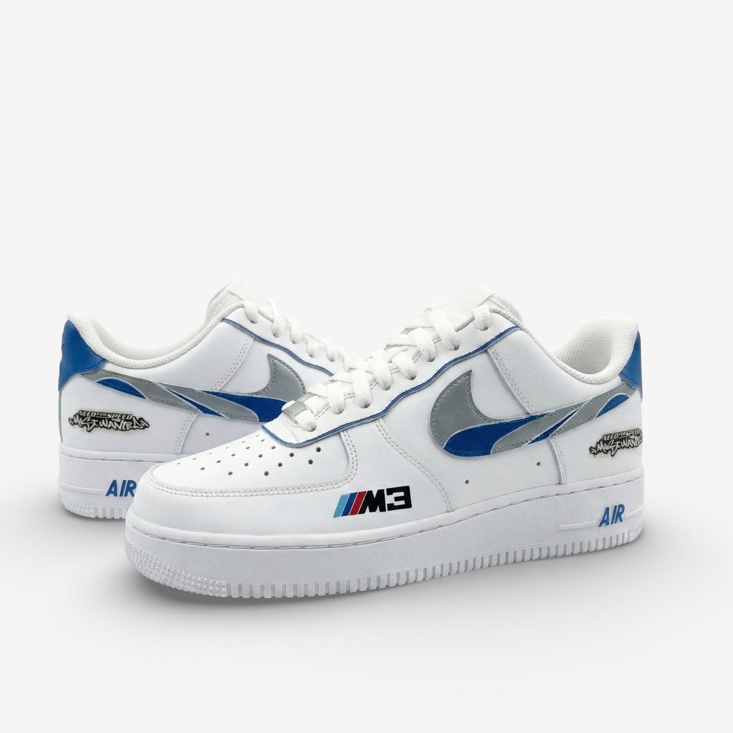 M3 Track Edition – Hand-Painted Custom Sneaker