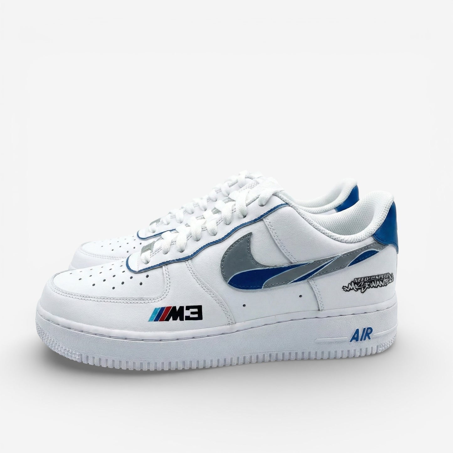 M3 Track Edition – Hand-Painted Custom Sneaker